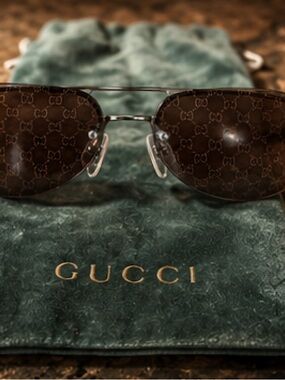 Authentic Gucci 01 SS Runway Sunglasses